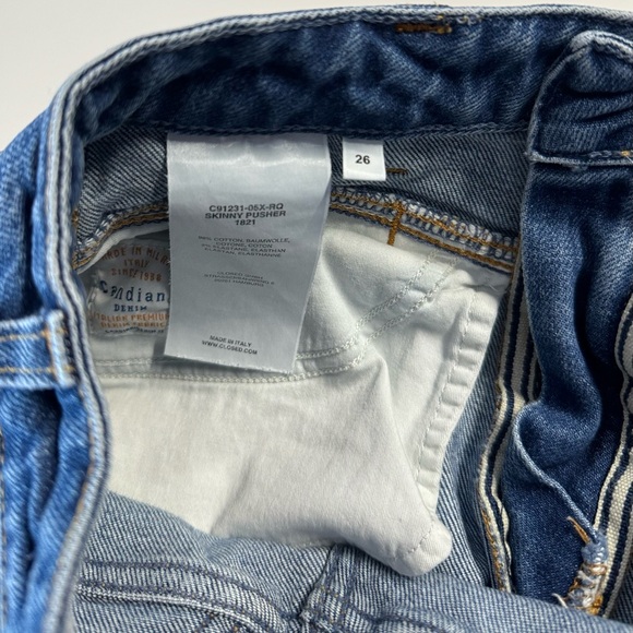 Closed Skinny Pusher High-Rise Jeans Size 26 - Picture 12 of 13